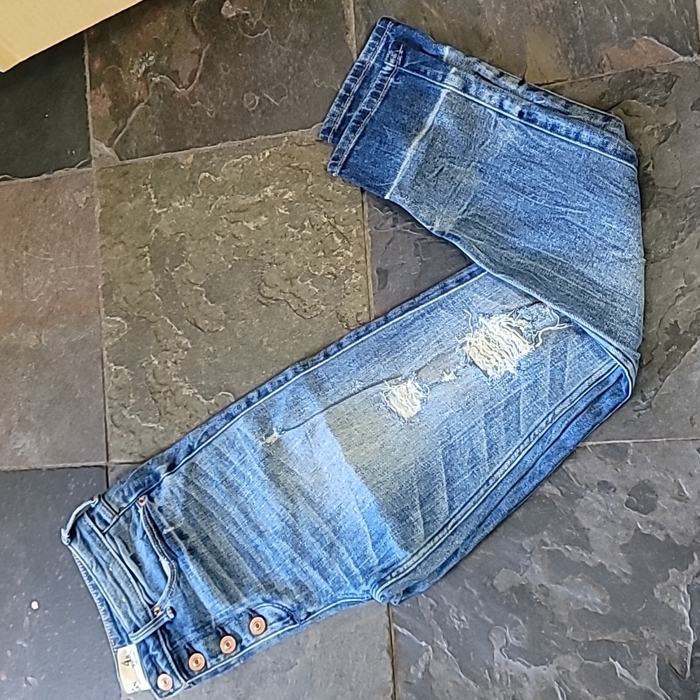 Button up jeans